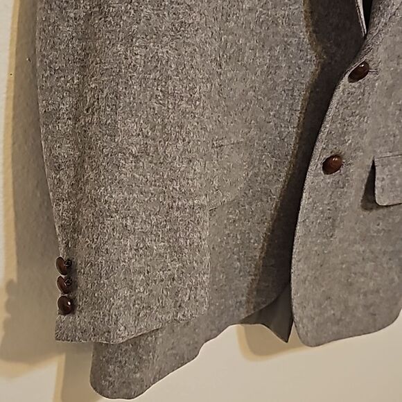 Vintage Chaps by Ralph Lauren camelhair sportcoat small - Picture 3 of 15